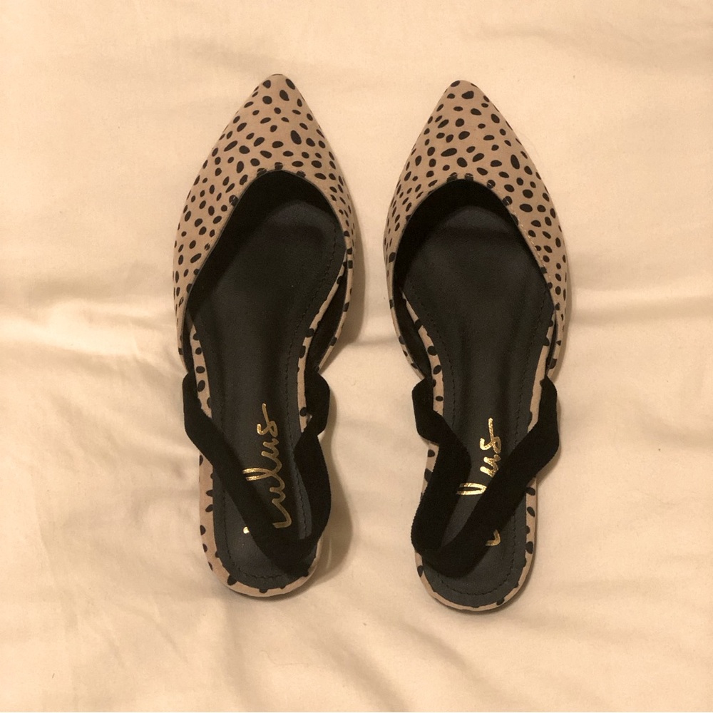 Two pairs of Lulu’s Mae Flats